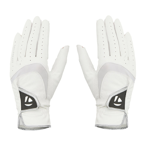 TaylorMade女防UV露指手套(白)#M24628